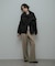 Wool River Stole Set Coat