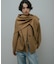 Wool River Stole Set Coat
