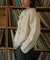 Wool Knit Stole Set Jacket