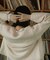 Wool Knit Stole Set Jacket