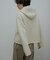 Wool Knit Stole Set Jacket