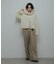 Wool Knit Stole Set Jacket