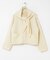 Wool Knit Stole Set Jacket