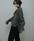 Wool Blend Frill Blouse