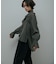 Wool Blend Frill Blouse
