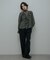 Wool Blend Frill Blouse