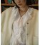 Wool Blend Frill Blouse