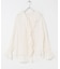 Wool Blend Frill Blouse