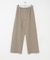 Worsted Wool Bias Easy Pants