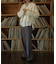 Worsted Wool Bias Easy Pants
