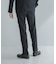 LIFE STYLE TAILOR　ウールライクツイルコンフォータブルパンツ