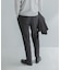 LIFE STYLE TAILOR　ウールライクツイルコンフォータブルパンツ