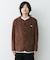 DANTON　FLEECE COLLARLESS JACKET