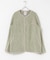 DANTON　FLEECE COLLARLESS JACKET
