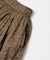 SOIL　FLOWER PRINT GATHERED SKIRT