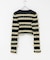 OPEN SESAME CLUB　MULTI BORDER CROPPED TOP