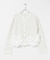 Mewl ツイードペタルフリル カーディガン