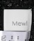 Mewl ツイードペタルフリル カーディガン