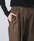コットンチェッククロップドパンツ