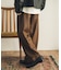 フェイクスエードストレートパンツ