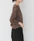 VELOUR BORDER 2WAY TOPS