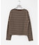 VELOUR BORDER 2WAY TOPS