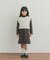 『150サイズあり』『親子リンク』ベスト付きカットリブワンピース(KIDS)