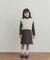 『150サイズあり』『親子リンク』ベスト付きカットリブワンピース(KIDS)