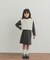 『150サイズあり』『親子リンク』ベスト付きカットリブワンピース(KIDS)