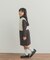『150サイズあり』『親子リンク』ベスト付きカットリブワンピース(KIDS)