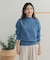 『WEB／一部店舗限定カラー』ボトルネックKNITプルオーバー
