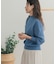 『WEB／一部店舗限定カラー』ボトルネックKNITプルオーバー