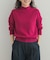 『WEB／一部店舗限定カラー』ボトルネックKNITプルオーバー