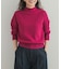 『WEB／一部店舗限定カラー』ボトルネックKNITプルオーバー