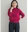 『WEB／一部店舗限定カラー』ボトルネックKNITプルオーバー