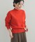 『WEB／一部店舗限定カラー』ボトルネックKNITプルオーバー