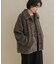 コクーンシルエットボアコート