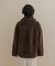 コクーンシルエットボアコート