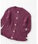 Solii+Sola　KNIT FRILL CARDIGAN(KIDS)