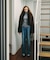 Teya　Cocoon Faux Fur Jacket