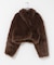 Teya　Cocoon Faux Fur Jacket