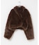 Teya　Cocoon Faux Fur Jacket