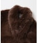 Teya　Cocoon Faux Fur Jacket