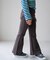 Solii+Sola　FLARE COTTON PANTS(KIDS)