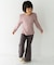 Solii+Sola　FLARE COTTON PANTS(KIDS)