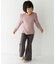 Solii+Sola　FLARE COTTON PANTS(KIDS)