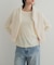 ハイツイストコットンロングスリーブTシャツ