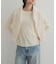 ハイツイストコットンロングスリーブTシャツ