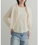 ハイツイストコットンロングスリーブTシャツ