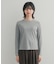 ハイツイストコットンロングスリーブTシャツ
